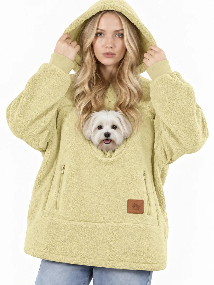 Carry My Paw - The pet pouch Hoodie