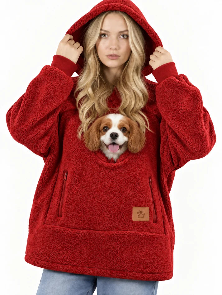 Carry My Paw - The pet pouch Hoodie