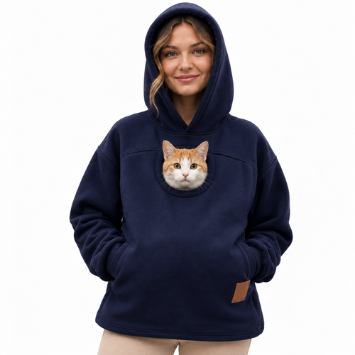 Carry My Paw - The pet pouch Hoodie